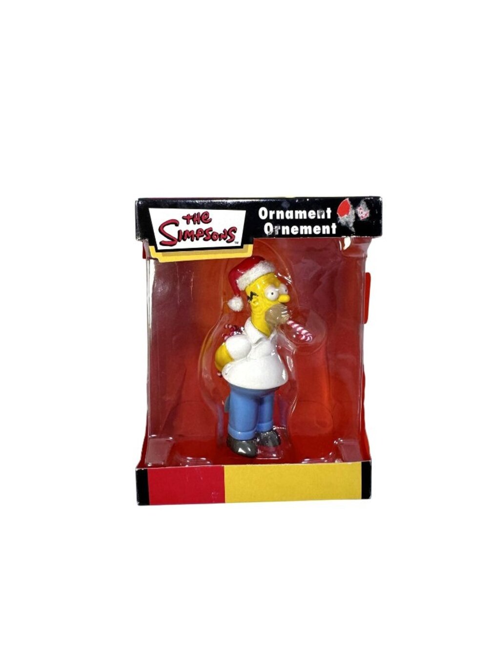 NEW 2005 The Simpsons Homer Ornament Christmas American Greetings Candy Cane